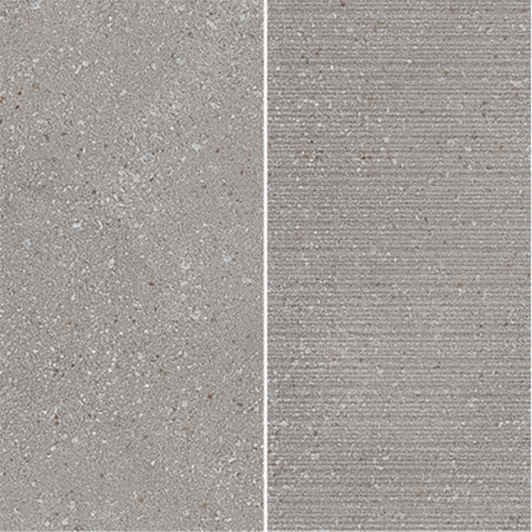MILZETTI - 6X12/12X12 GROOVE, DARK, TEXTURED